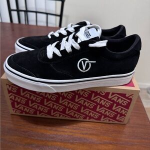 Vans Sport Vulc Black Suede Sneakers